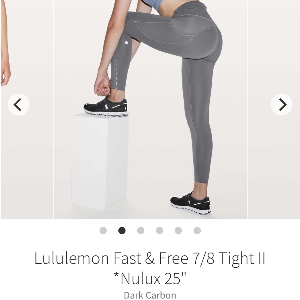 SOLD ON MERC lululemon fast and free leggings